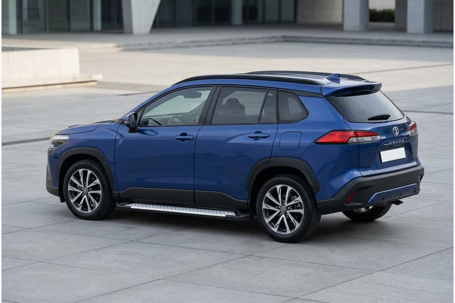 Toyota Corolla Cross 2020- Trittbretter Allmond Grey (2 Stk., Aluminium) Image