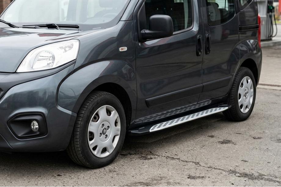 Citroen Nemo 2007-2017 Trittbretter Shining V1 (2 Stk., Aluminium) Image