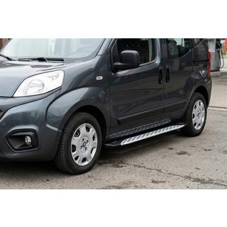 Trittbretter Shining V1 (2 Stk., Aluminium) Peugeot Bipper 2008-2017 Foto 1