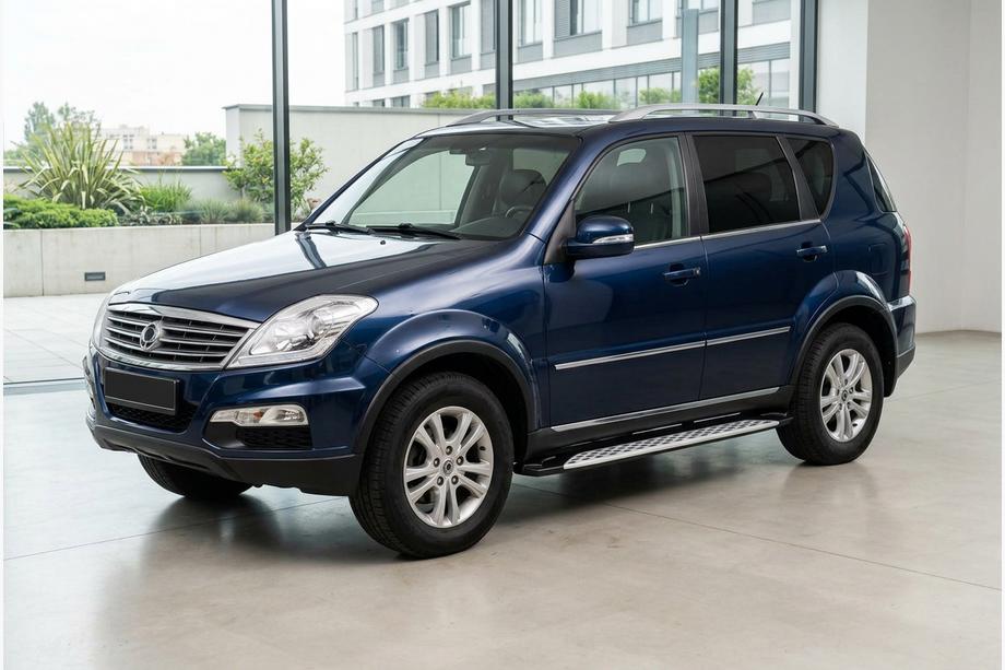 SsangYong Rexton I 2001-2017 Trittbretter Shining V1 (2 Stk., Aluminium) Image