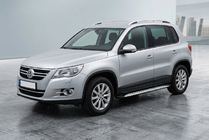 Volkswagen Tiguan 2007-2016 Trittbretter Shining V1 (2 Stk., Aluminium) Foto 1