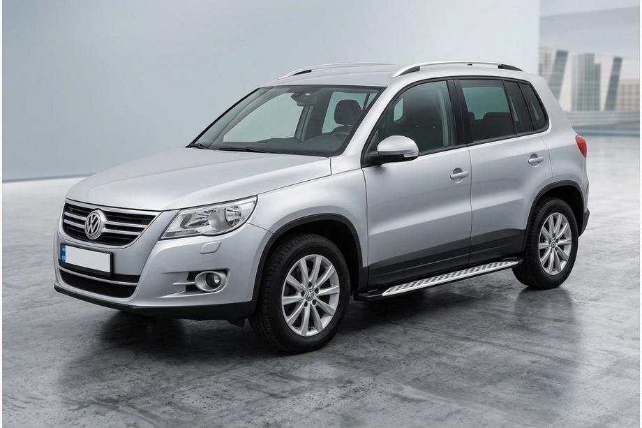 Volkswagen Tiguan 2007-2016 Trittbretter Shining V1 (2 Stk., Aluminium) Image