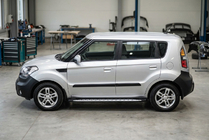 Kia Soul I 2008-2013 Trittbretter Shining V1 (2 Stk., Aluminium) Foto 1