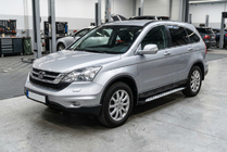 Honda CRV 2007-2011 Trittbretter Shining V1 (2 Stk., Aluminium) Foto 1