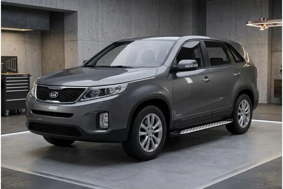 Kia Sorento II XM 2009-2014 Trittbretter Shining V1 (2 Stk., Aluminium) Foto 1