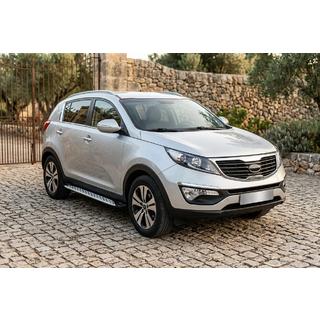 Trittbretter Shining V1 (2 Stk., Aluminium) Kia Sportage 2010-2015 Foto 1