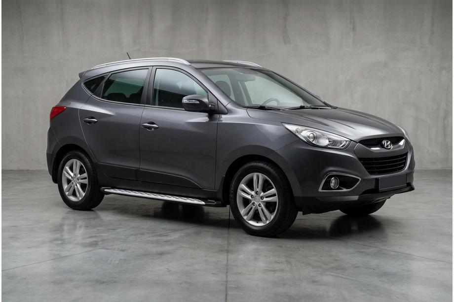 Hyundai IX-35 2010-2015 Trittbretter Shining V1 (2 Stk., Aluminium) Image