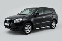 Geely Emgrand X7 2011- Trittbretter Shining V1 (2 Stk., Aluminium) Foto 1