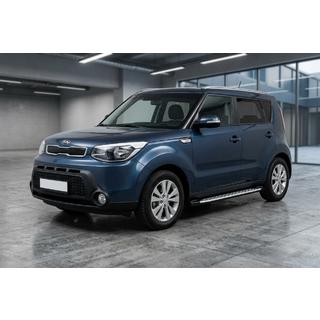Trittbretter Shining V1 (2 Stk., Aluminium) Kia Soul II 2013-2018 Foto 1