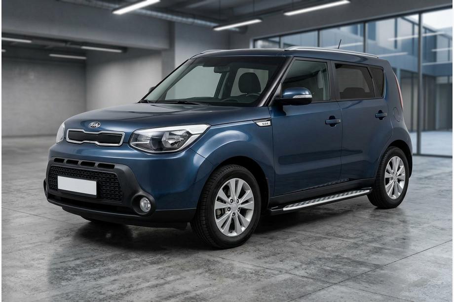 Kia Soul II 2013-2018 Trittbretter Shining V1 (2 Stk., Aluminium) Foto 1