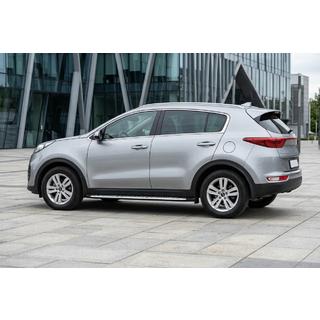 Trittbretter Shining V1 (2 Stk., Aluminium) Kia Sportage 2015-2021 Foto 1