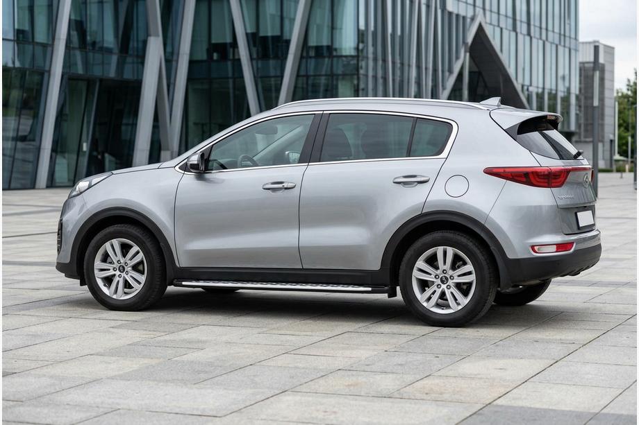 Kia Sportage 2015-2021 Trittbretter Shining V1 (2 Stk., Aluminium) Foto 1