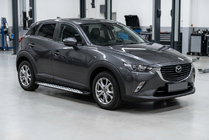 Mazda CX-3 2015- Trittbretter Shining V1 (2 Stk., Aluminium) Foto 1