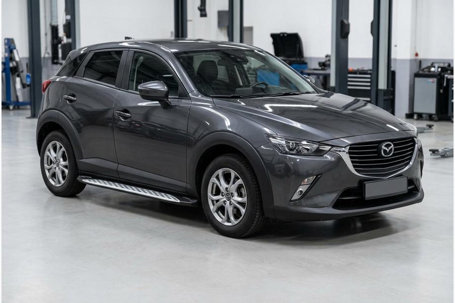 Mazda CX-3 2015- Trittbretter Shining V1 (2 Stk., Aluminium) Image