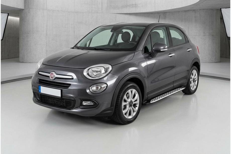 Fiat 500X 2014-2024 Trittbretter Shining V1 (2 Stk., Aluminium) Image