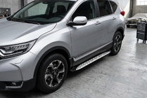 Honda CRV 2017-2022 Trittbretter Shining V1 (2 Stk., Aluminium) Foto 1