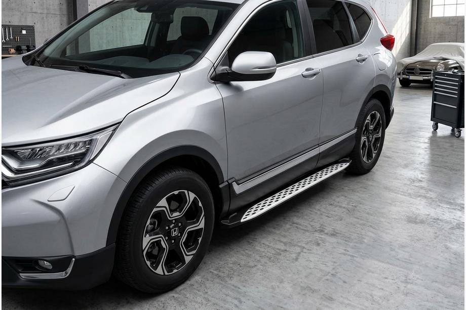 Honda CRV 2017-2022 Trittbretter Shining V1 (2 Stk., Aluminium) Image