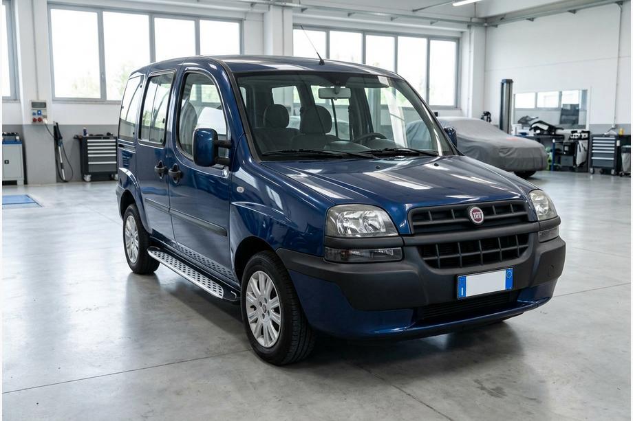 Fiat Doblo I 2005-2010 Trittbretter Shining V1 (2 Stk., Aluminium) Image