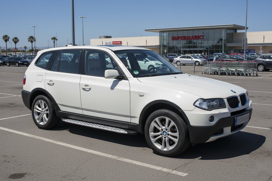 BMW X3 E83 2003-2010 Trittbretter Shining V1 (2 Stk., Aluminium) Image