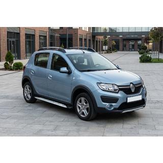 Trittbretter Shining V1 (2 Stk., Aluminium) Dacia Sandero 2013-2020 Foto 1