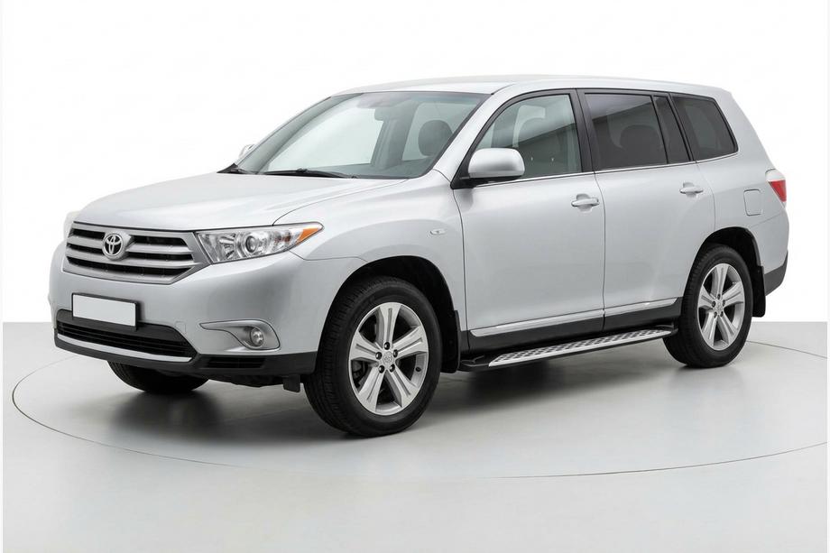 Toyota Highlander 2008-2013 Trittbretter Shining V1 (2 Stk., Aluminium) Image