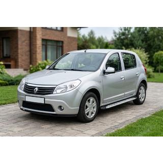Trittbretter Shining V1 (2 Stk., Aluminium) Renault Sandero 2007-2013 Foto 1