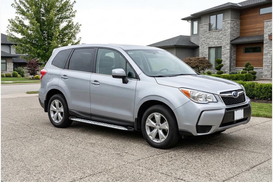 Subaru Forester 2013-2018 Trittbretter Shining V1 (2 Stk., Aluminium) Image