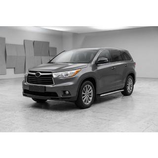 Trittbretter Shining V1 (2 Stk., Aluminium) Toyota Highlander 2013-2019 Foto 1