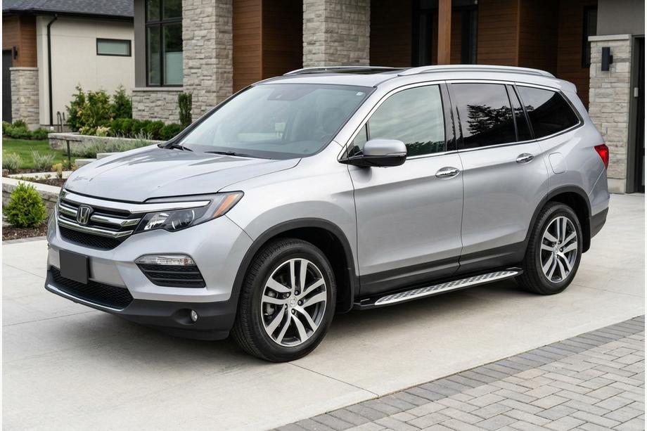 Honda Pilot 2015-2022 Trittbretter Shining V1 (2 Stk., Aluminium) Image