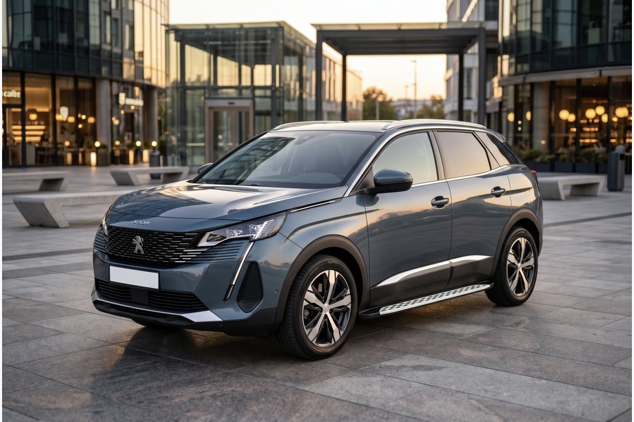 Peugeot 3008 2016-2023 Trittbretter Shining V1 (2 Stk., Aluminium) Image