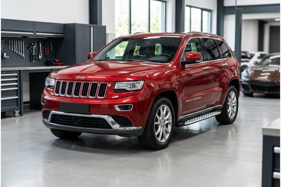 Jeep Grand Cherokee WK2 2010-2021 Trittbretter Shining V1 (2 Stk., Aluminium) Image