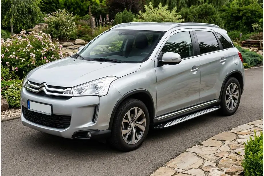Citroen C-4 Aircross 2012-2017 Trittbretter Shining V1 (2 Stk., Aluminium) Image