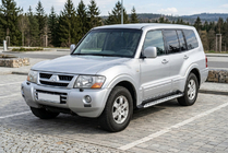 Mitsubishi Pajero Wagon III 1999-2006 Trittbretter Shining V1 (2 Stk., Aluminium) Foto 1