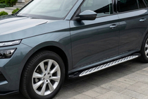 Skoda Kamiq 2019- Trittbretter Shining V1 (2 Stk., Aluminium) Foto 1