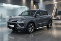 SsangYong Korando 2019- Trittbretter Shining V1 (2 Stk., Aluminium) Foto 1