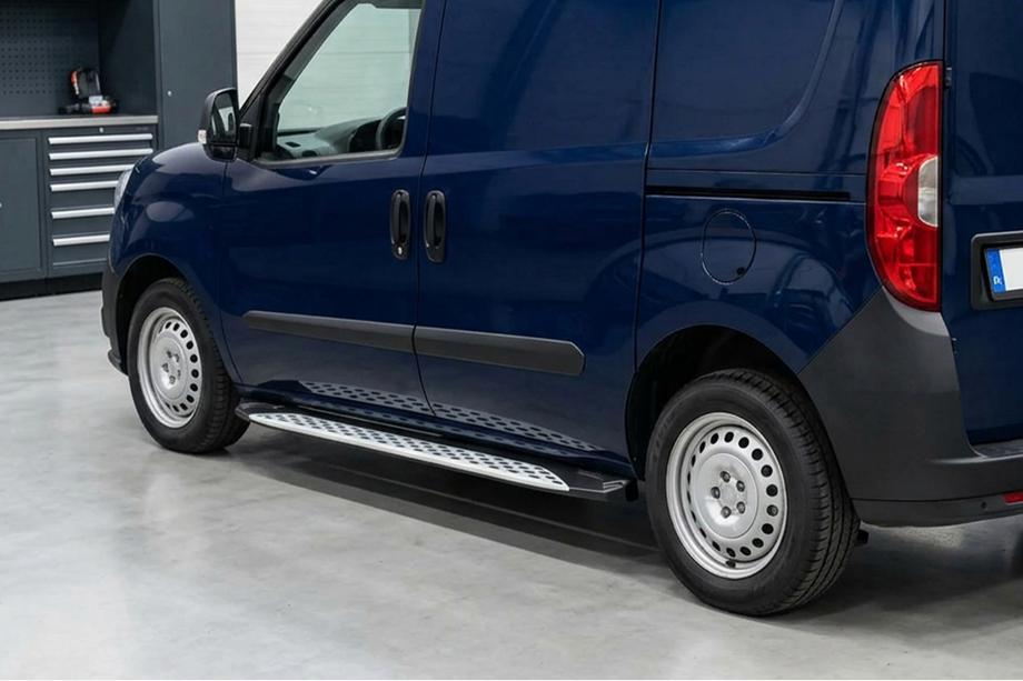 Fiat Doblo II 2010-2022 Trittbretter Shining V1 (2 Stk., Aluminium) Foto 1