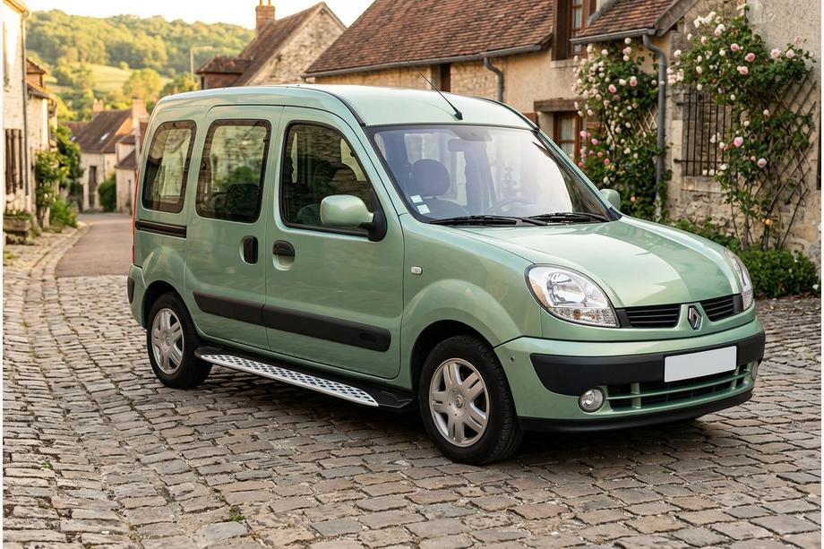 Renault Kangoo 1998-2008 Trittbretter Shining V1 (2 Stk., Aluminium) Image