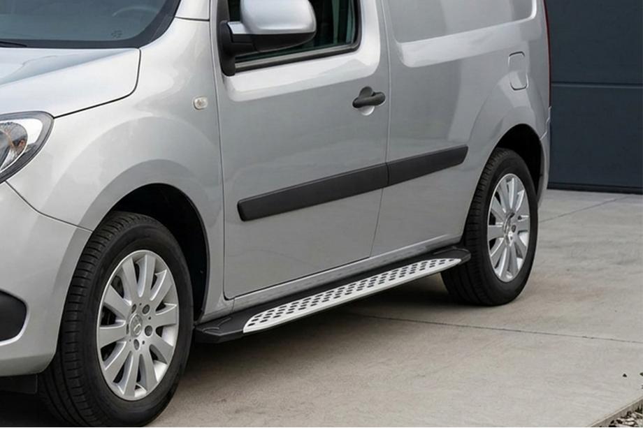 Renault Kangoo 2008–2020 Trittbretter Shining V1 (kurzer Radstand) (2 Stk., Aluminium) Image