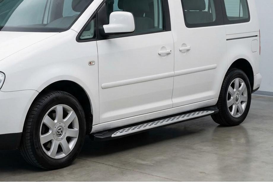 Volkswagen Caddy 2010-2015 Trittbretter Shining V1 (2 Stk., Aluminium) Image