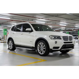 Trittbretter Shining V1 (2 Stk., Aluminium) BMW X3 F25 2011-2018 Foto 1