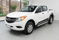 Mazda BT-50 2012- Trittbretter Shining V1 (2 Stk., Aluminium) Foto 1