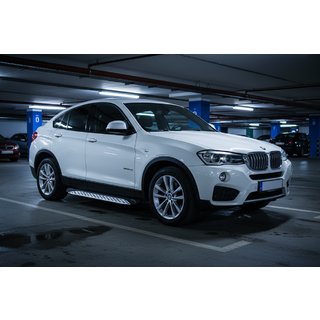 Trittbretter Shining V1 (2 Stk., Aluminium) BMW X4 F26 2014-2018 Foto 1