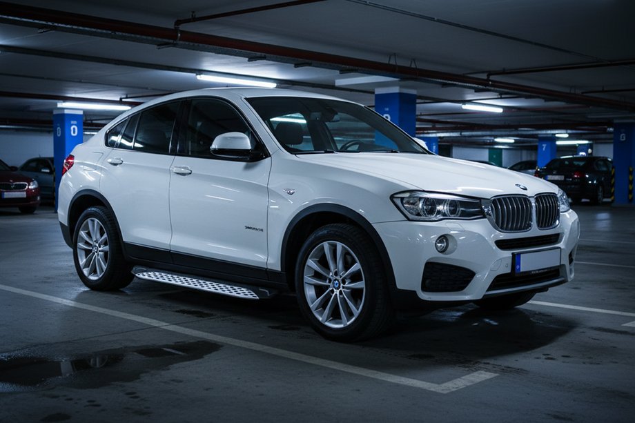 BMW X4 F26 2014-2018 Trittbretter Shining V1 (2 Stk., Aluminium) Image