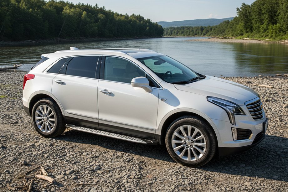 Cadillac XT5 2016- Trittbretter Shining V1 (2 Stk., Aluminium) Image