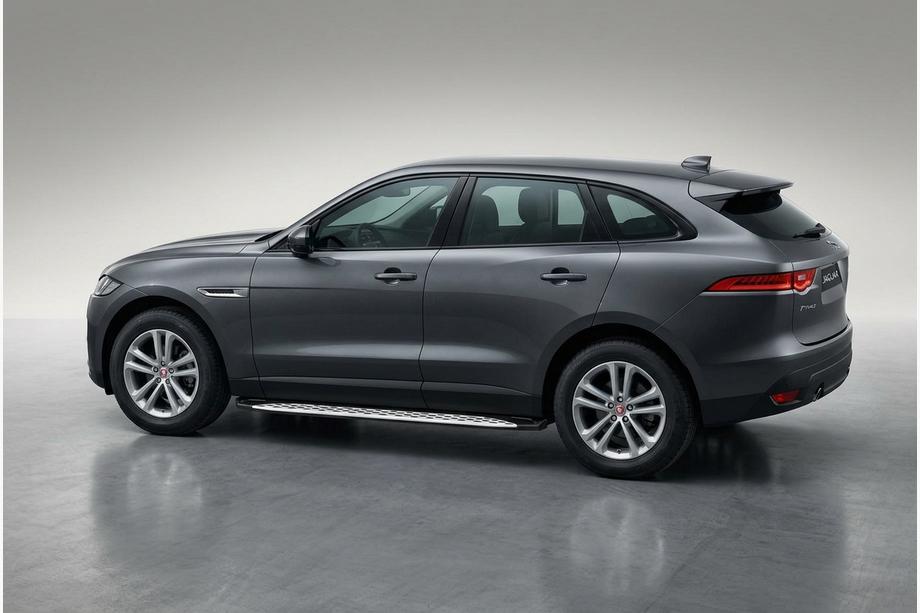 Jaguar F-PACE 2016- Trittbretter Shining V1 (2 Stk., Aluminium) Image