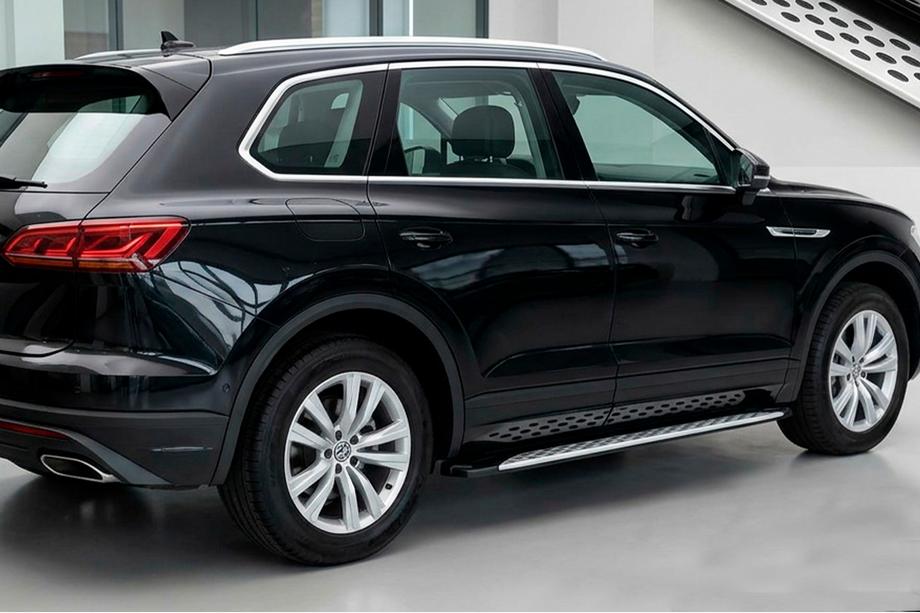 Volkswagen Touareg 2018- Trittbretter Shining V1 (2 Stk., Aluminium) Image