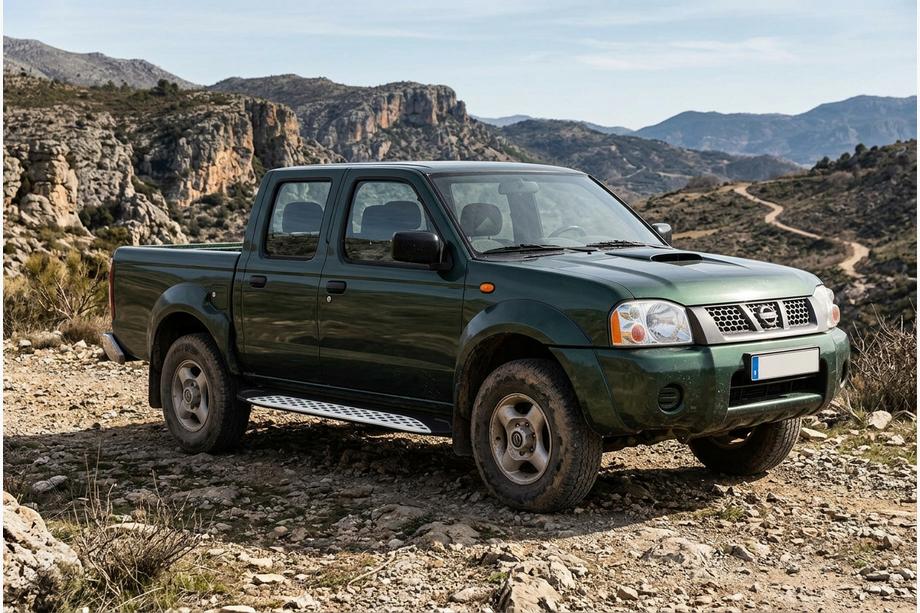 Nissan NP300 1999-2015 Trittbretter Shining V1 (2 Stk., Aluminium) Image