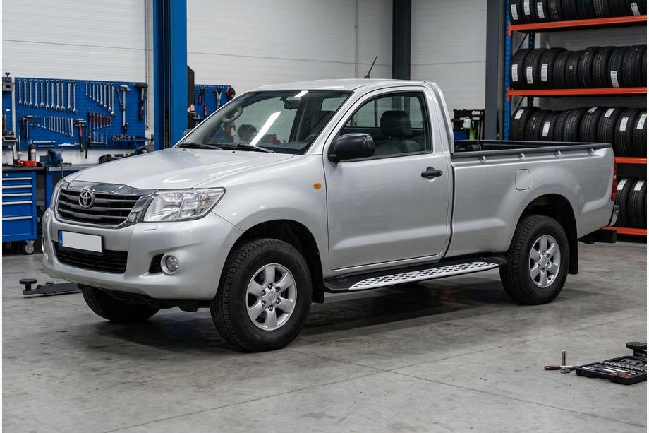 Toyota Hilux 2006-2015 Trittbretter Shining V1 (2 Stk., Aluminium) Foto 1