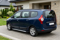 Dacia Lodgy 2012-2022 Trittbretter Shining V1 (2 Stk., Aluminium) Foto 1