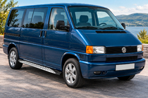 Volkswagen T4 Caravelle/Multivan 1990–2003 Trittbretter Shining V1 (2 Stk., Aluminium) Kurzer Radstand Foto 1